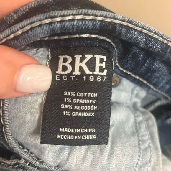 ✨BKE Nolan Relaxed Straight Sz 34x32 Jeans✨ - Picture 4 of 6